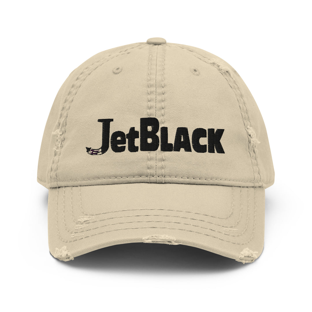 JetBlack Embroidery Dad Hat